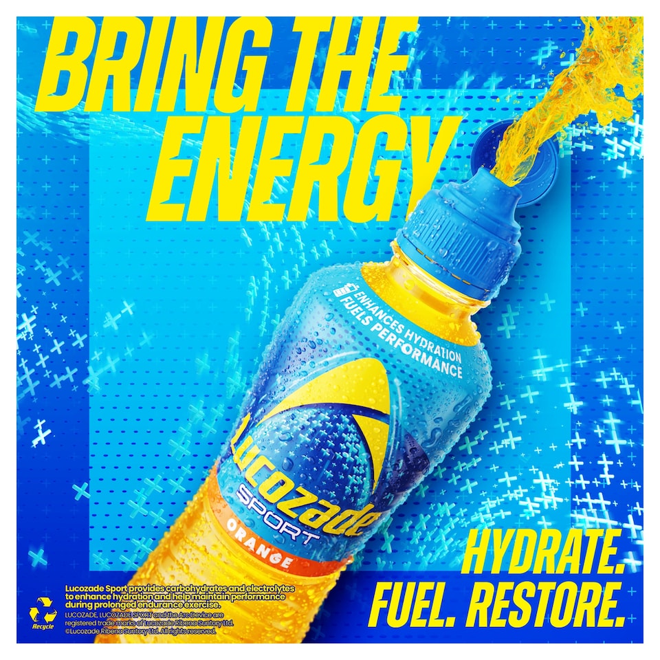 image 1 of Lucozade Sport Orange 500ml