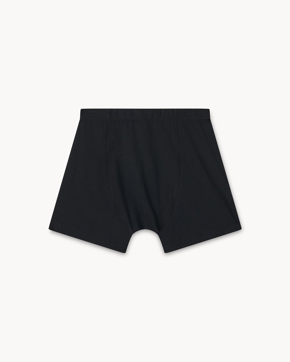 image 1 of F&F 3-Pack Cotton Rich Trunks in Black