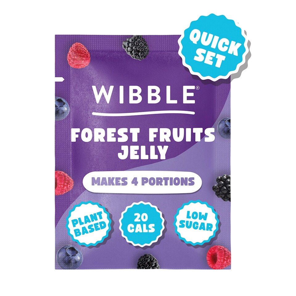 Wibble Forest Fruits Vegan Jelly Crystals 57g