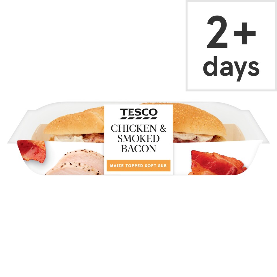 Tesco Chicken & Bacon Sub Tesco Groceries