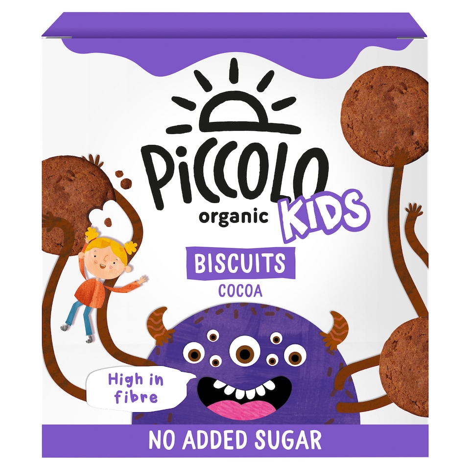Piccolo Organic Oat Cocoa Biscuit Kids 100G