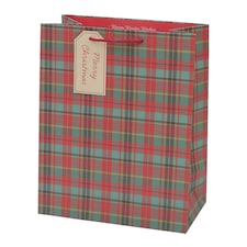 T. Tartan Large Gift Bag