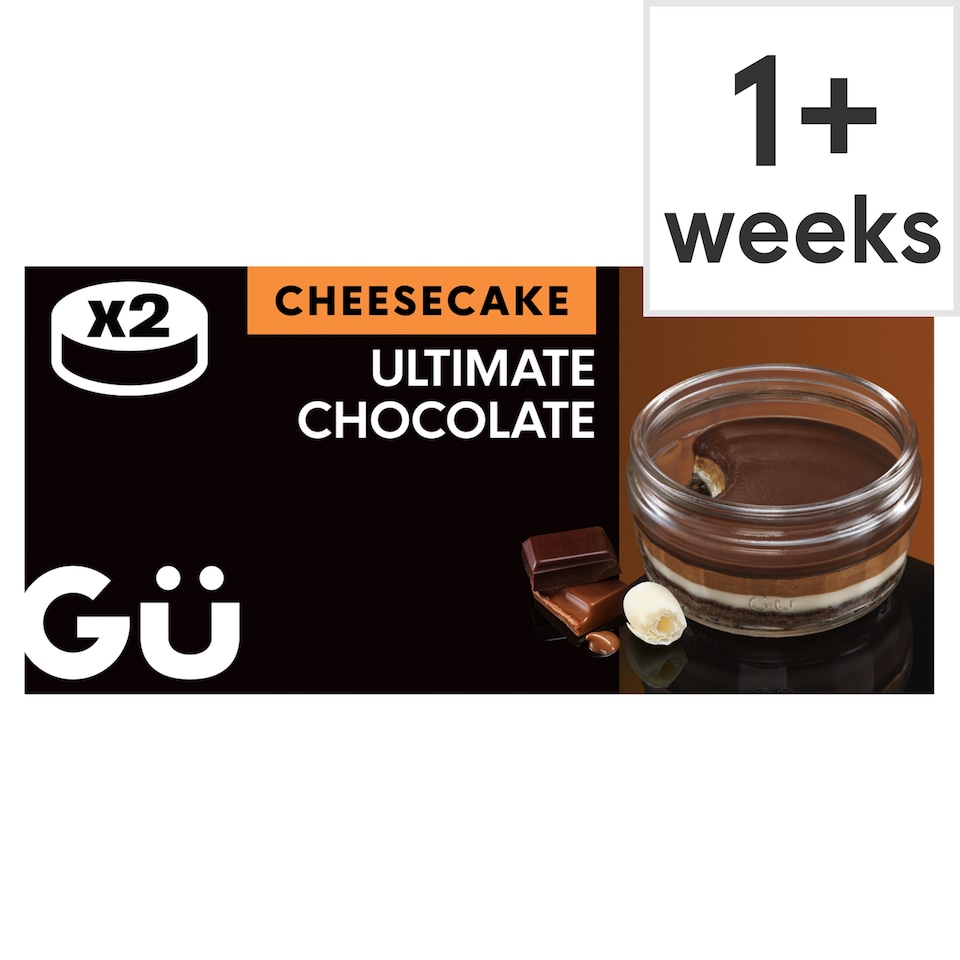 image 1 of Gu Ultimate Chocolate Cheesecake Desserts 2x85g