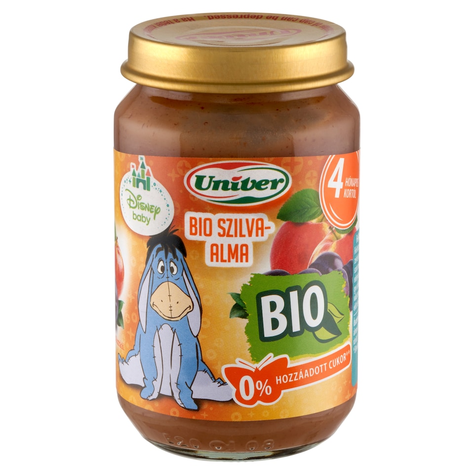 image 1 of Univer Organic Plum-Apple Baby Dessert 4 Months+ 163 g