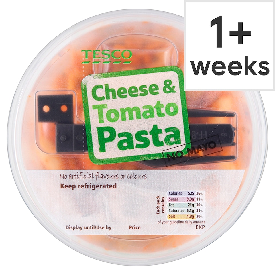 Tesco Cheese & Tomato Pasta 300G (C)