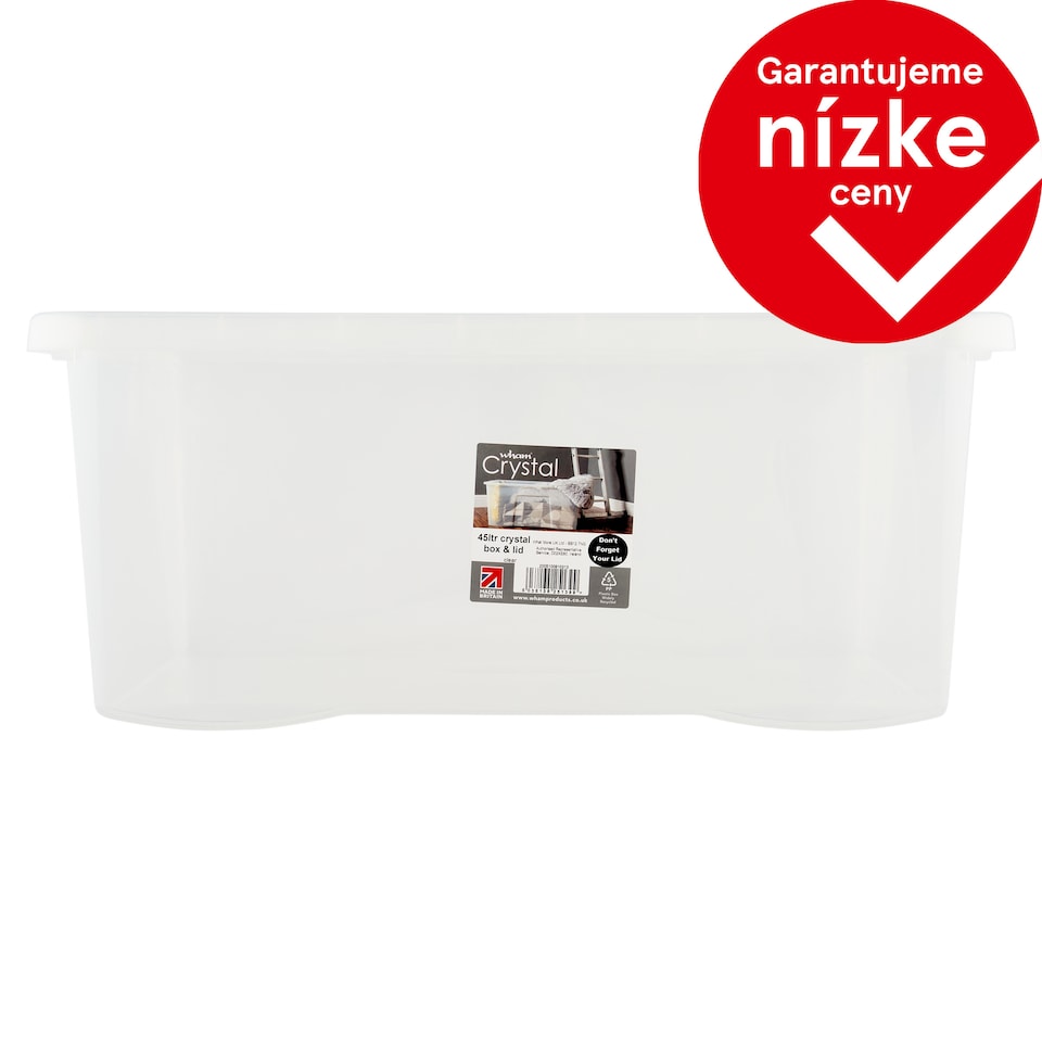 image 1 of Wham Crystal Box & Lid 45 L