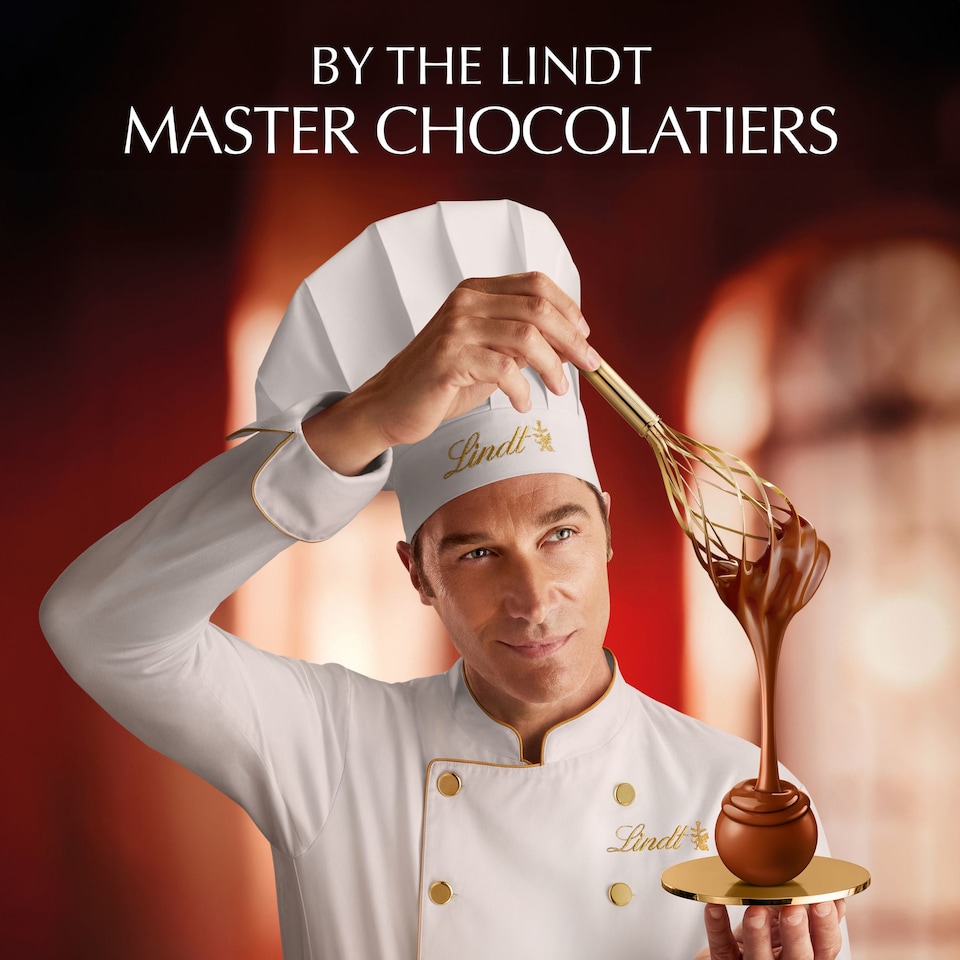 image 1 of LINDOR Lindt Cherry Blossom White Chocolate Truffle Box 200g