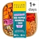 image 1 of Pollen & Grace Superfood Red Pepper Houmous & Rice Salad Bowl 275g 