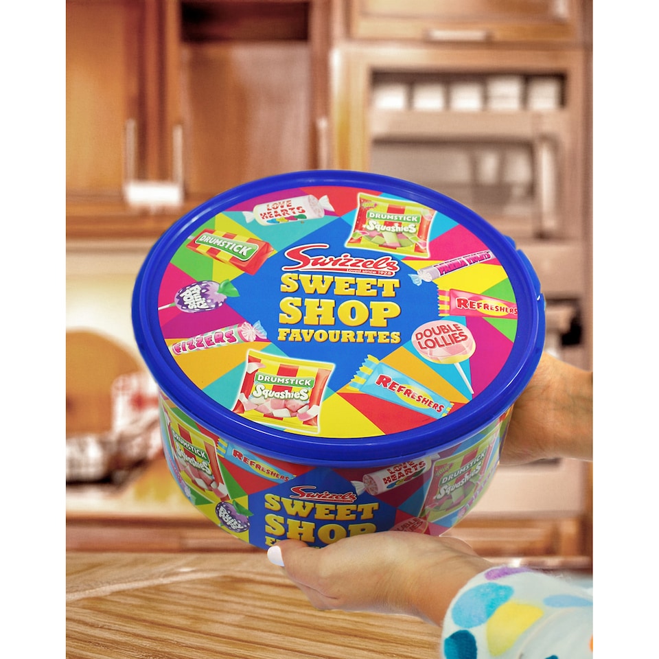 image 1 of Swizzels Sweet Shop Favourites Tub 650G
