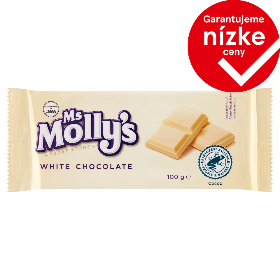 Ms Molly's White Chocolate 100 g