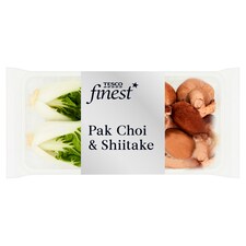 Tesco Finest Pak Choi & Shiitake 200G