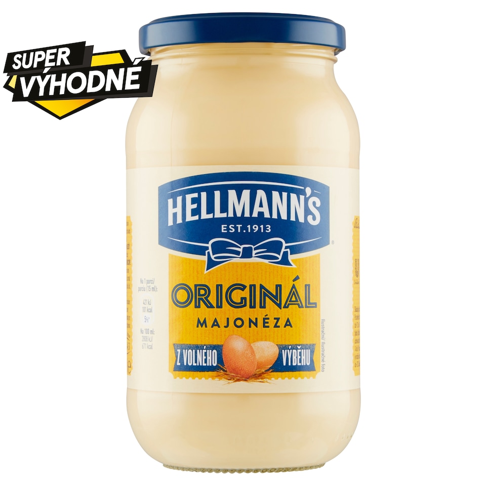 image 1 of Hellmann's Mayonnaise Original 405ml