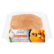 Tesco Finest 4 Mango & Passion Fruit Buttermilk Pancakes