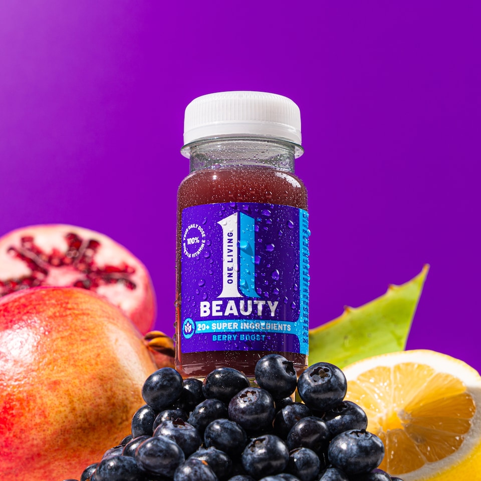 image 1 of One Living Berry Boost Beauty Shot 100ml