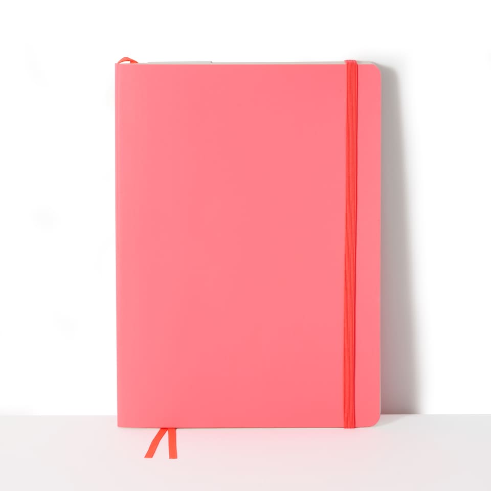 image 1 of Paperchase Agenzio Large Punch Ruled Notebook