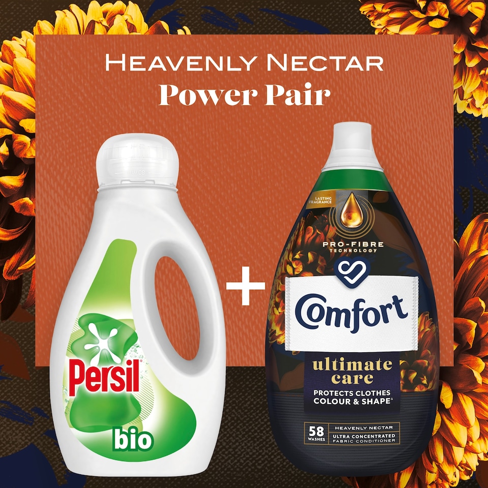 image 1 of Comfort Ultimate Care Heavenly Nectar Fabric Conditioner 58W 870ml