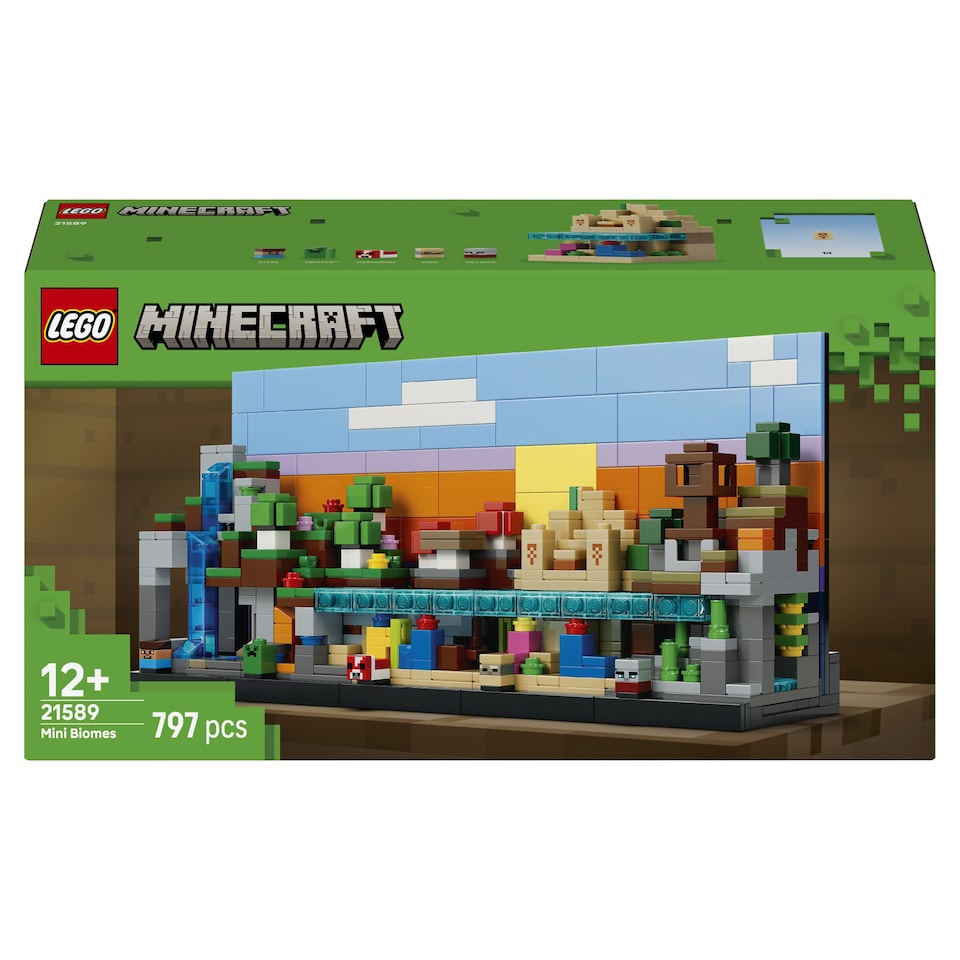 Obrázek 1 pro produkt LEGO Minecraft 21589 Mini biomy