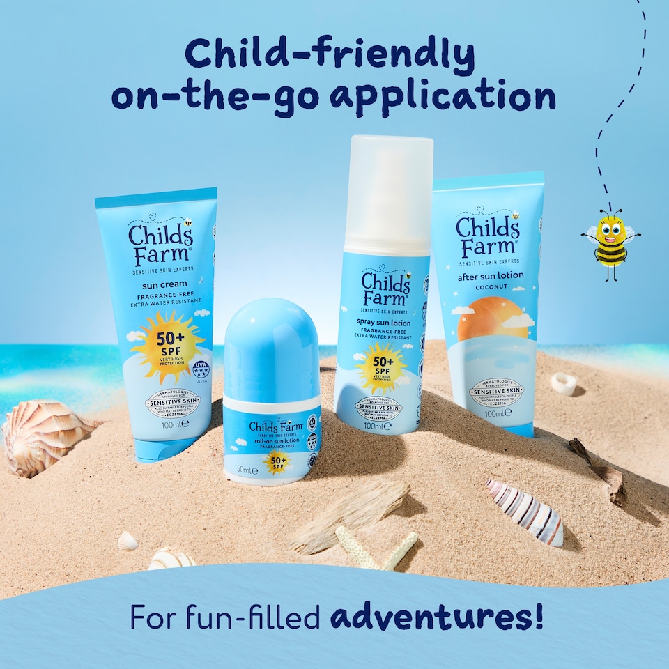 image 1 of Childs Farm SPF50 Sun Cream Fragrance Free 100ml