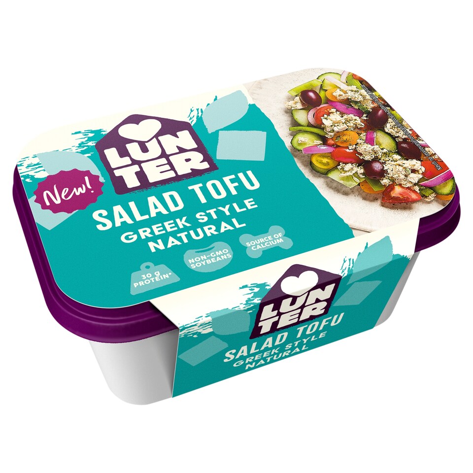 LUNTER Salad Tofu Greek Style Natural 300 g