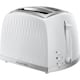 image 2 of Russell Hobbs Honeycomb Toaster White