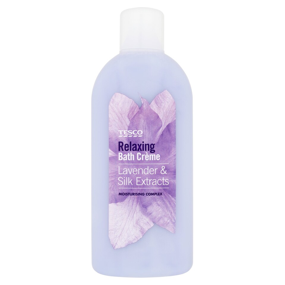 Tesco Relaxing Cream Bath 1Ltr
