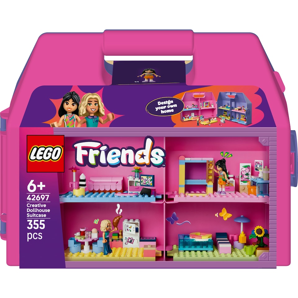 image 1 of LEGO Friends 42697 Creative Dollhouse Suitcase