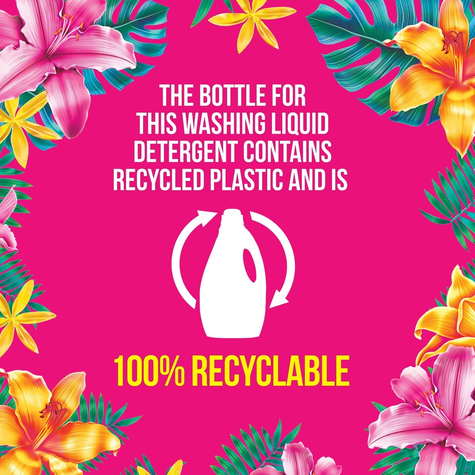 image 1 of Surf Tropical Lily Liquid Laundry Detergent 60 Washes 1.62L