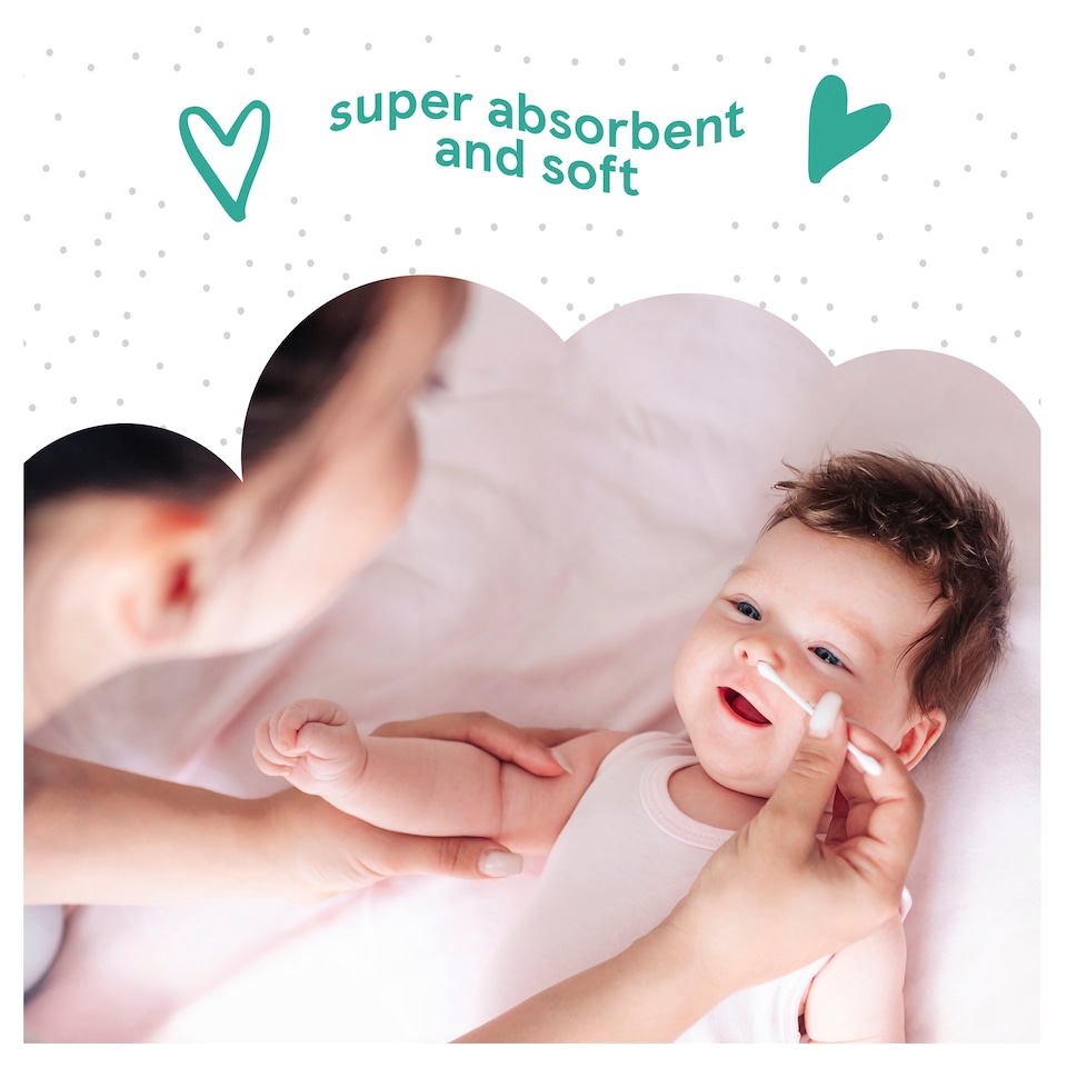 image 1 of Fred & Flo Cotton Buds 300 Pack