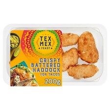 Tex Mex Feast Crispy Battered Haddock 200g