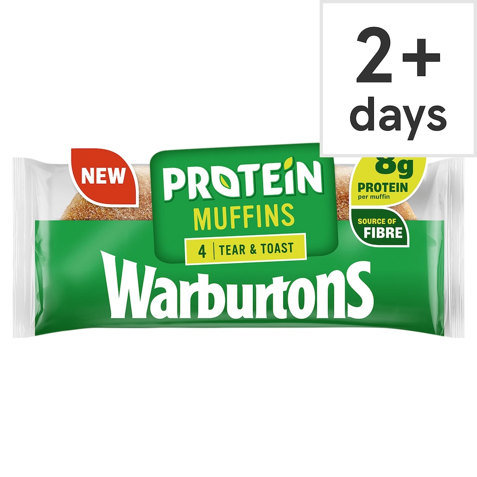 Warburtons Protein Muffins 4pk