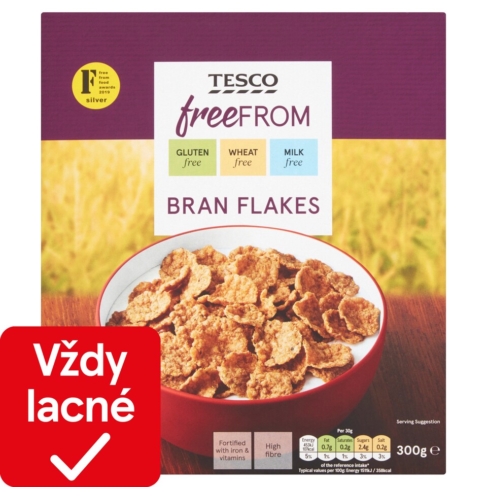 obrázok 1 z Tesco Free From Ryžovo-kukuričné vločky 300 g
