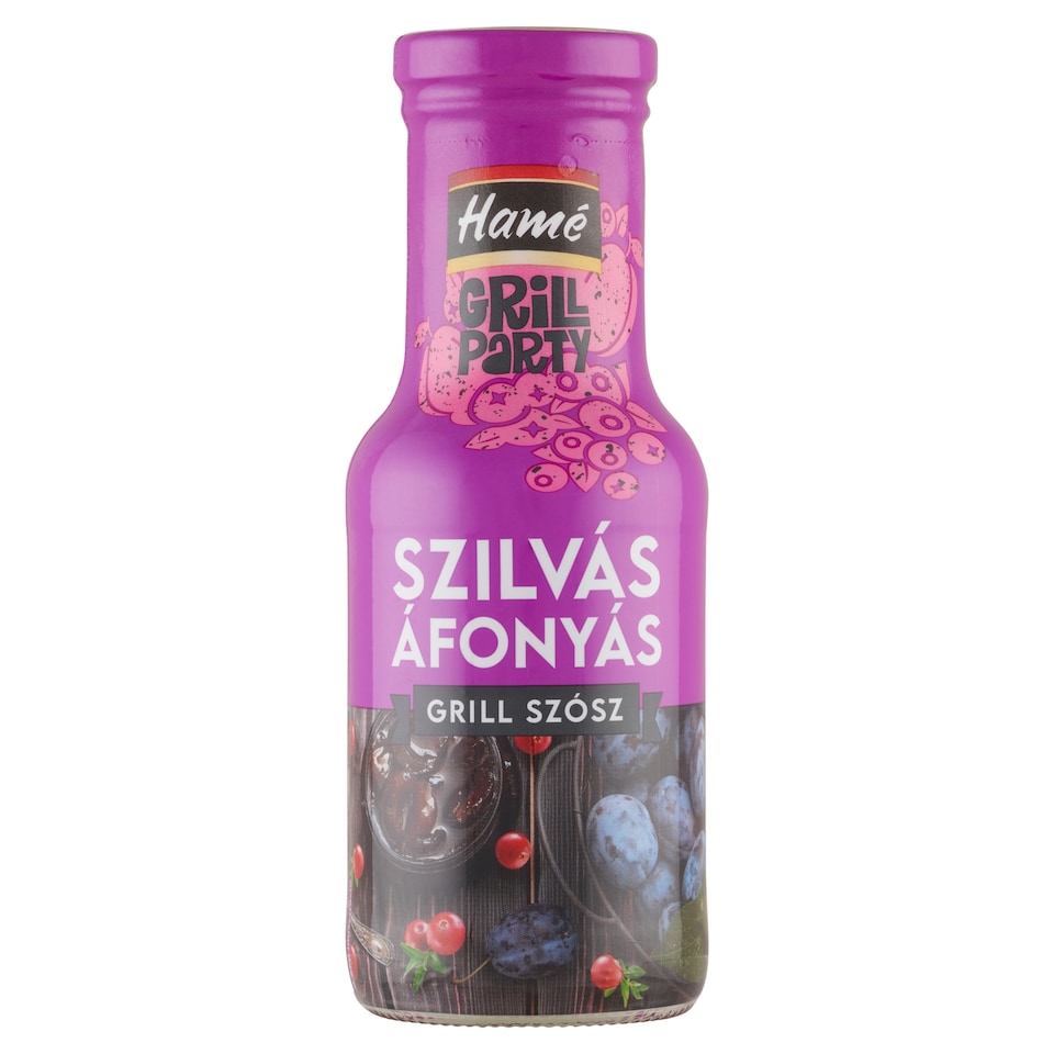Hamé Grill Party szilvás áfonyás grill szósz 250 ml  1. kép