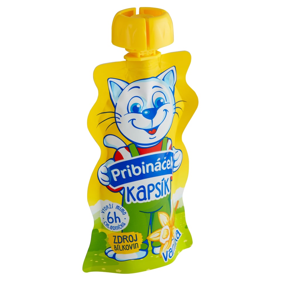Obrázek 1 pro produkt Pribináček Kapsík s vanilkovou příchutí 70g