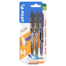 Pilot Frixion Ball School Colours 3pk