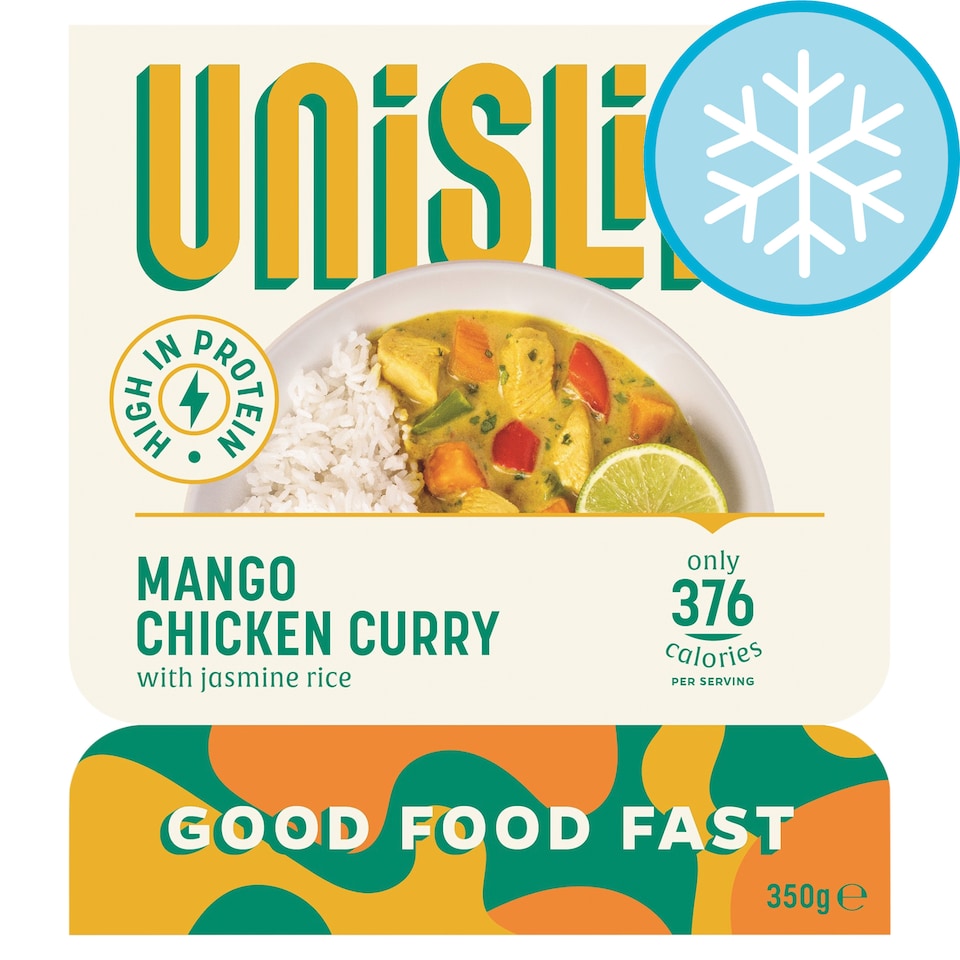 Unislim Mango Chicken Curry with jasmine rice 350g