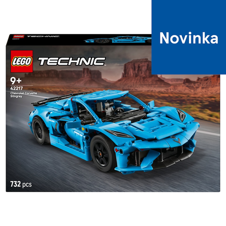 obrázok 1 z LEGO Technic 42217 Modré auto Chevrolet Corvette Stingray
