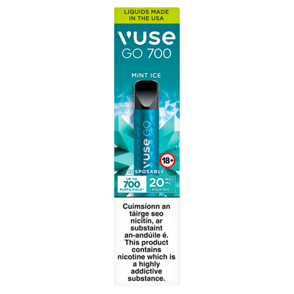 Vuse Go 700 Disposable Mint Ice 20Mg/Ml