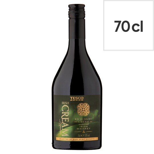 Tesco Irish Cream Liqueur 70Cl Tesco Groceries