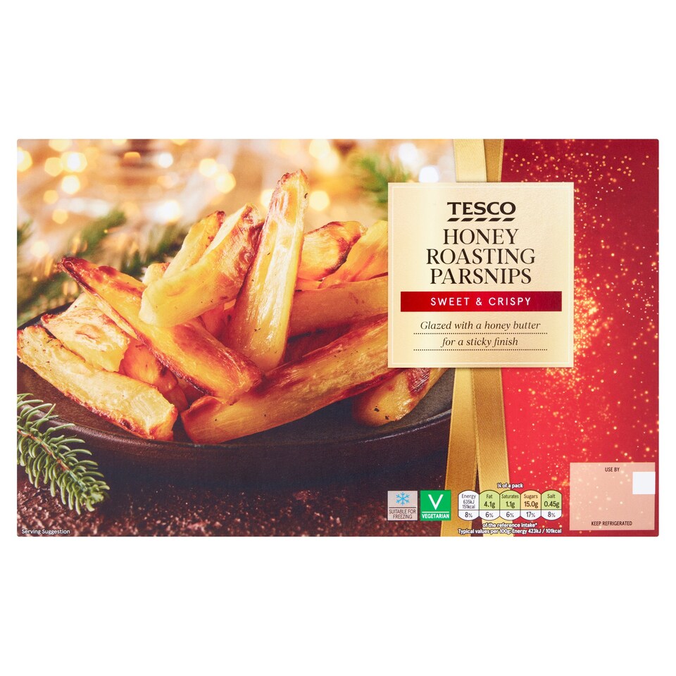Tesco Honey Roasting Parsnips 600G Tesco Groceries