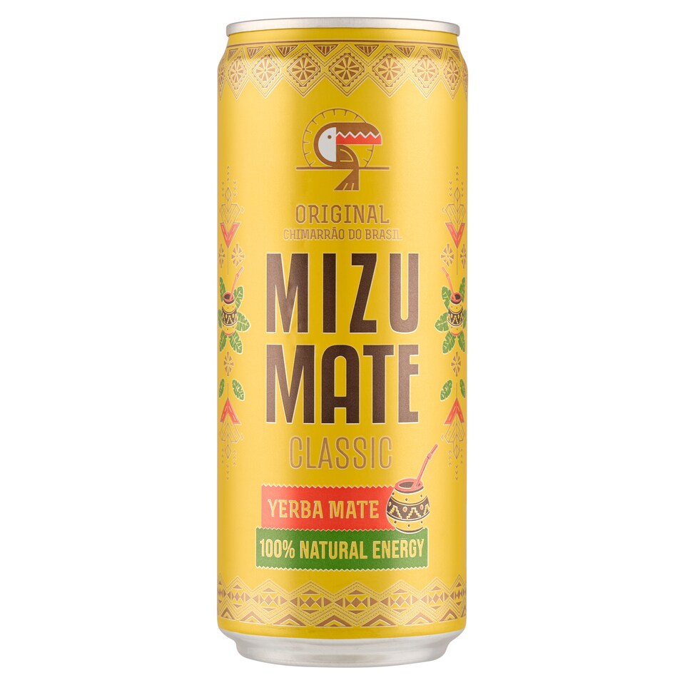 Mizu Mate Classic szénsavas üdítőital yerba mate kivonattal 330 ml