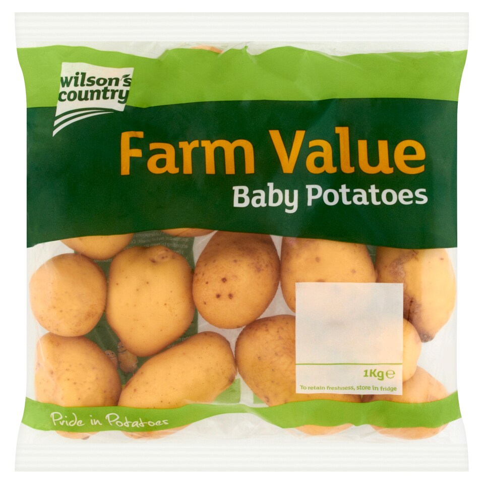 Wilson's Country Farm Value Baby Potatoes 1Kg