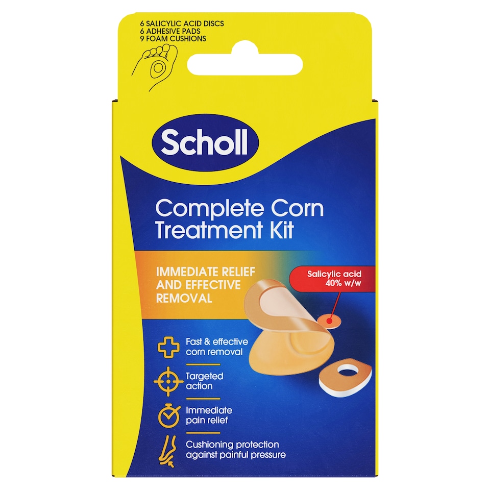 image 1 of Scholl Complete Corn Treatment and Removal Kit for Foot Care