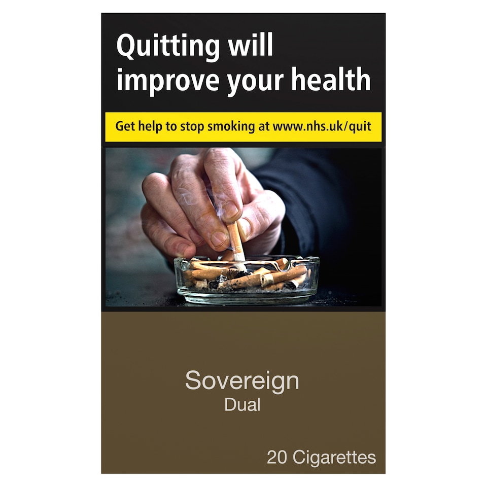 Sovereign Dual Cigarettes 20 Pack