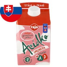 Rajo Acidko Imunita malina-granátové jablko + vitamíny A, D 450 g