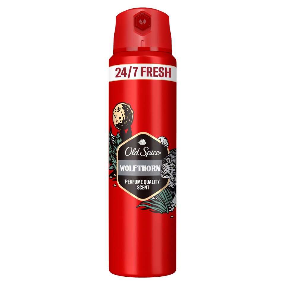 Obrázek 1 pro produkt Old Spice Wolfthorn Tělový Deodorant Ve Spreji Pro Muže 150ml