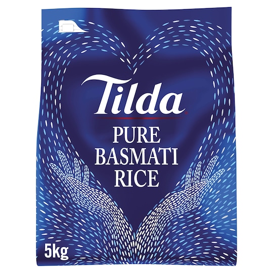 Tilda Pure Original Basmati Rice 5Kg Tesco Groceries tilda-pure-original-basmati-rice-5kg-tesco-groceries