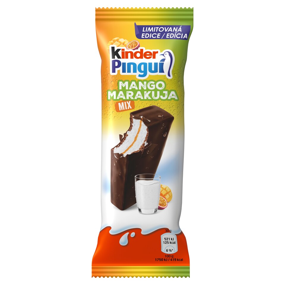 Kinder Pinguí Mango marakuja mix 30g