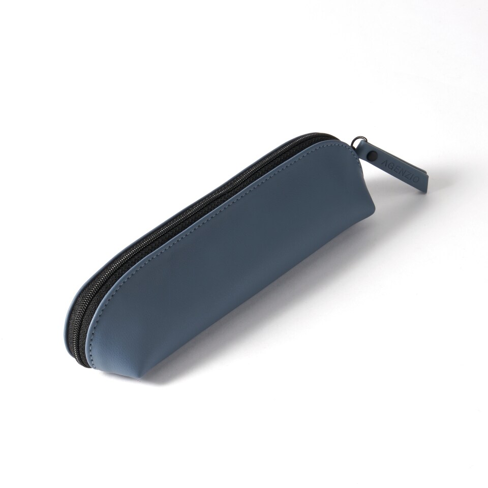 image 1 of Agenzio Soft Touch Pencil Case Graphite