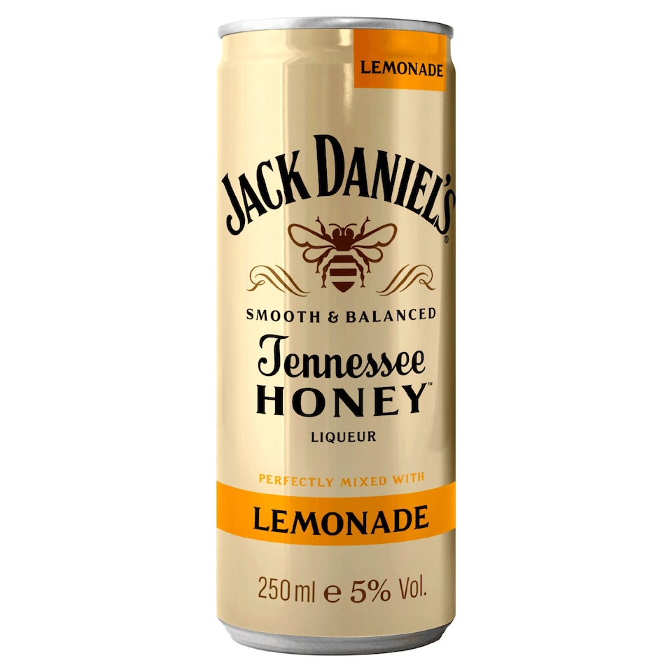 Jack Daniel's Tennessee Honey and Lemonade 250 mL