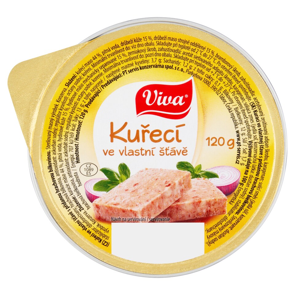image 1 of Viva Chicken in Own Juice 120g